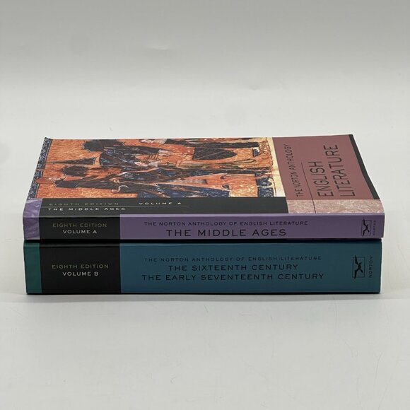 The Norton Anthology English Literature Eighth Edition - Volumes A & B Paperback - Picture 3 of 12